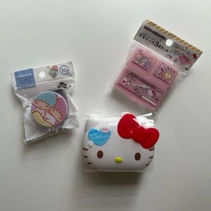 Sanrio Beauty Supply Bundle of 3